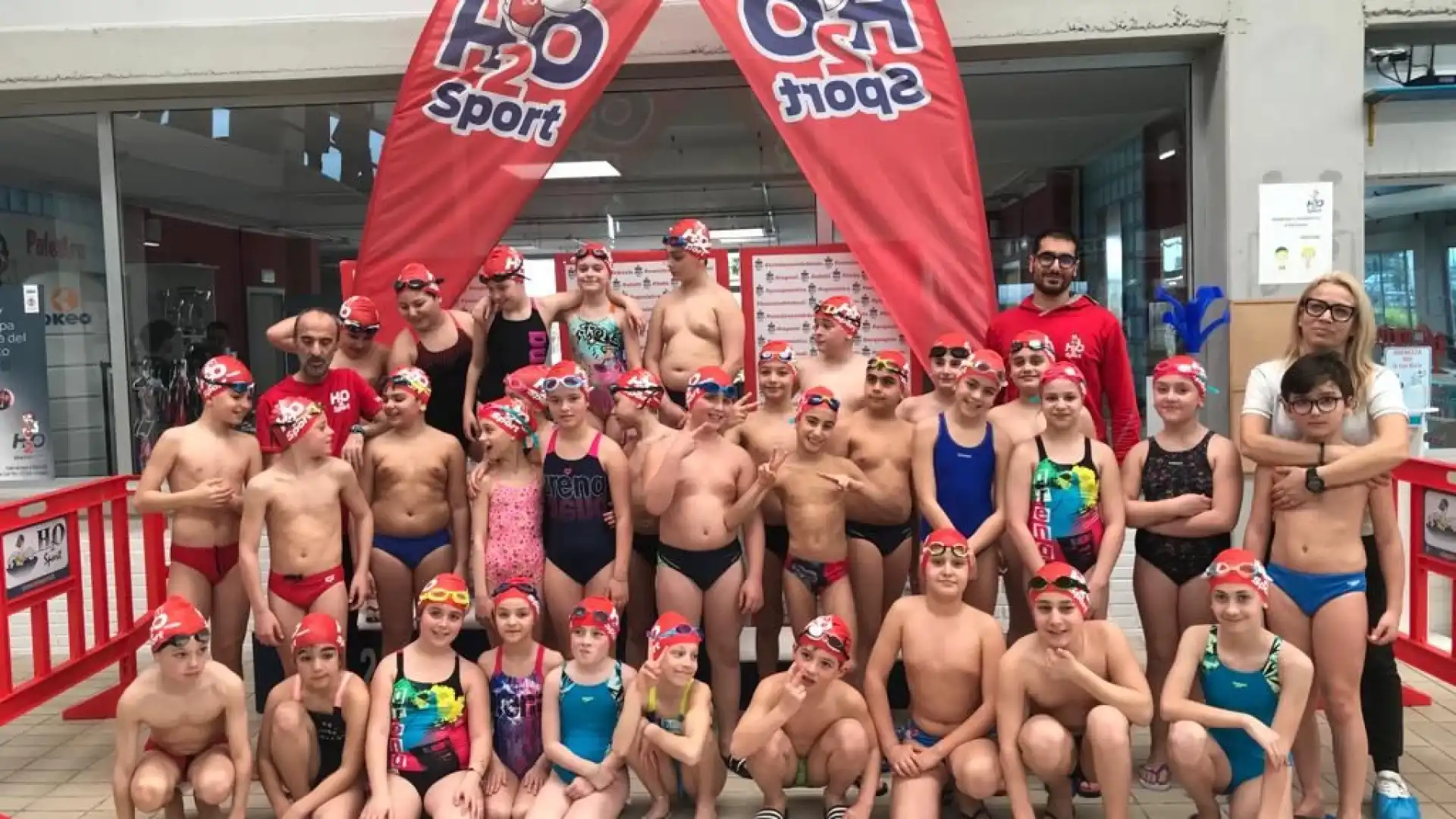 Molise Swim Cup a tinte biancorosse. H2O Sport da applausi nella terza tappa a Venafro.